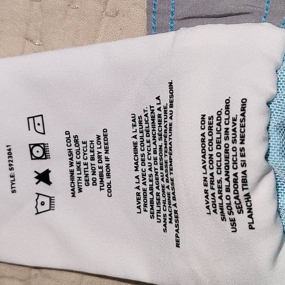 Spyder Men's Blue Swim Shorts - Picture 5 of 9